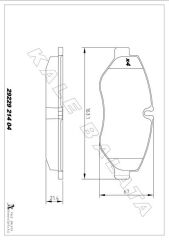 ÖN BALATA DAILY III 2.3-3.0 06=> (3.5 TON ÜZERİ...