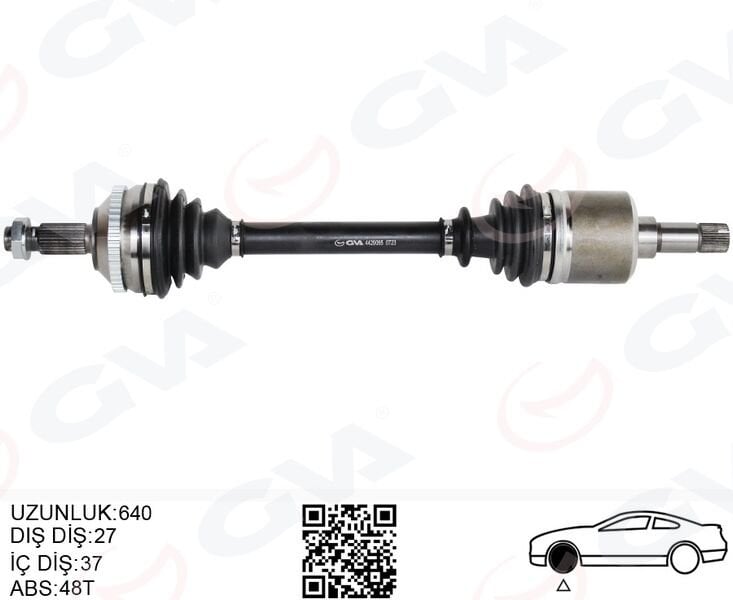 KOMPLE AKS SOL ON FIAT SCUDO (220P) 1.9 TD(96-06)A...
