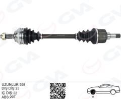 KOMPLE AKS SOL ON PEUGEOT 306 (7B.N3.N5) 1.6i M-T ...