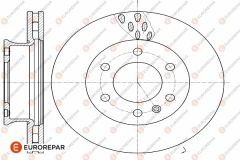 FREN DISKI ON CRAFTER-SPRINTER  06-16   (ADET FIYAT)