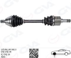 ÖN AKS KOMPLE SOL FORD FOCUS II 04>11 2.0 TDCI ...