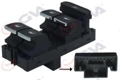 CAM AÇMA ANAHTARI GOLF7-LEON (DÖRTLÜ-NİKELAJLI)