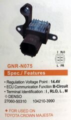 12V TOYOTA CROWN MAJESTA (I RLO L M)