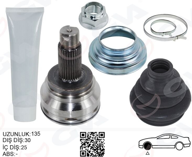 AKS KAFASI ARKA SAĞ/SOL BMW F10 F12 F13 F06 F25 F2...