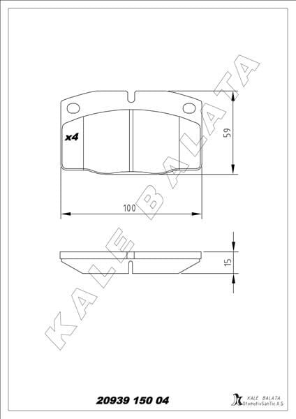 ÖN FREN BALATASI ASCONA (76/88) CORSA A (82.3.93) ...