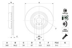 FREN DISKI ARKA G20-G21-G28-G80-G81 19-20