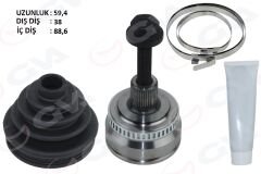 AKS KAFASI DIŞ A4-A6 1.6-1.8 T-2.0 (00-04) ALZ-AVJ...