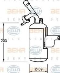 CONNECT BM BEHR KLİMA TÜPÜ  5083963 BHR 8FT 351 335-051