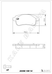 ARKA BALATA RENAULT MEGANE IV 15> ESPACE V 15&g...