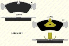 FREN BALATASI ARKA MERCEDES SPRINTER B901>B904 ...