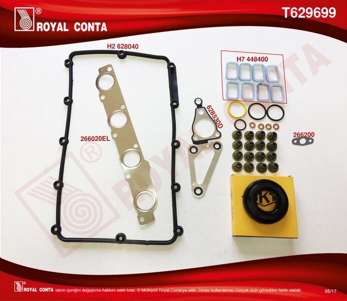 ÜST TAKIM CONTA (SKT KEÇ.+SUBP.LASTİK+SKC'SİZ) TRA...