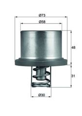 TERMOSTAT CAYENNE M 48.01 4,8  07-10