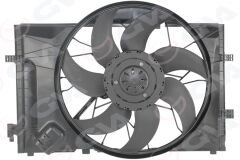 RADYATOR FANI KOMPLE MERCEDES W203 CL203 S203 C209...