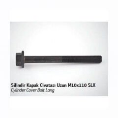(X) SİLİNDİR KAPAK CİVATASI UZUN (10X110 MM.) M131...