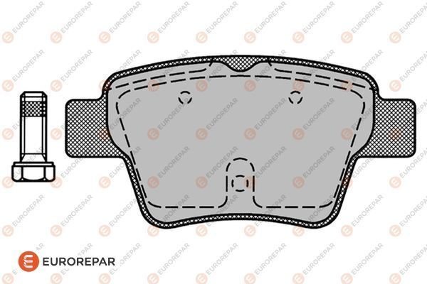 FREN BALATASI ARKA BM. 207/307 04-