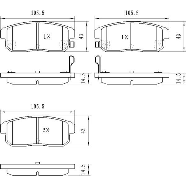 ARKA BALATA MAZDA RX-8(03-12) IGNISI (00-03)