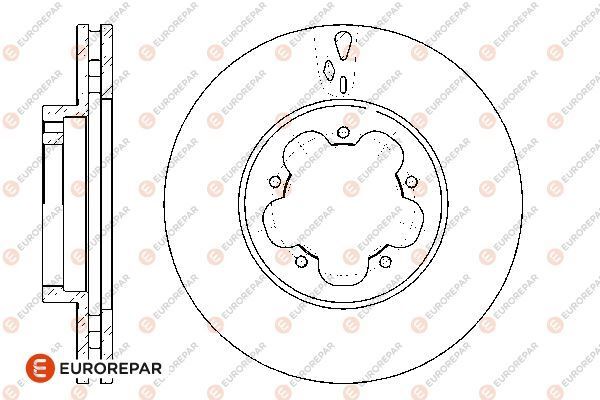 FREN DISKI ON [280 mm] ONDEN CEKER TRANSIT V-347 06-14