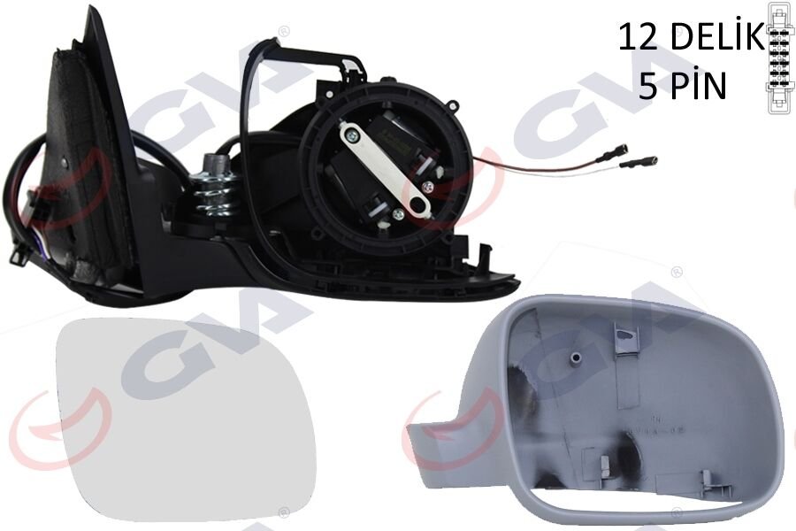 DIŞ DİKİZ AYNASI SAĞ PASSAT 97> ELEKTRİKLİ+ISIT...