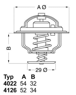 THERMOSTATE CHARADE II (G11. G30) 1.0 D (G30)