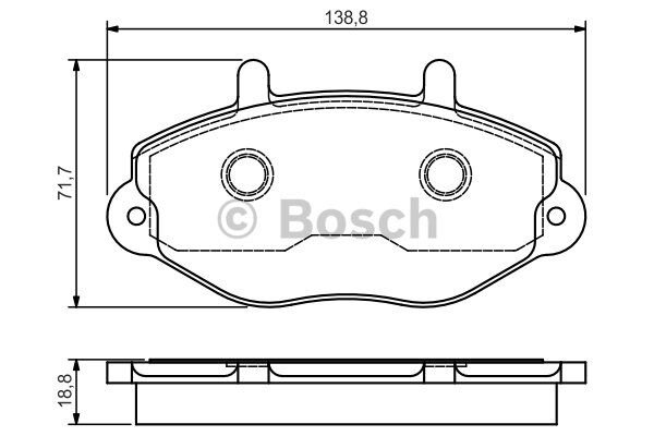 FREN BALATASI ON TRANSIT M-15 2.5 D 92-01