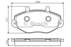 FREN BALATASI ON TRANSIT M-15 2.5 D 92-01