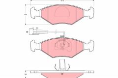 ÖN BALATA PALIO 1.6 16V-PALIO WEEKEND 1.2-1.7TD-AL...