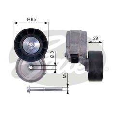 V KAYIS GERGISI KOMPLE DOBLO BRAVO MAREA PUNTO STILO ALFA 147-156 1,9 D -JTD  01-