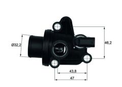 TERMOSTAT W168-414 M166 97-
