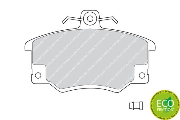 FREN BALATASI ON  TEMPRA TIPO YM  UNO ALFA 145 146 155  91-