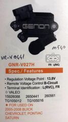 12V BUICK CHEVROLET-PONTIAC 2005-2008 (L(RVC) FR)