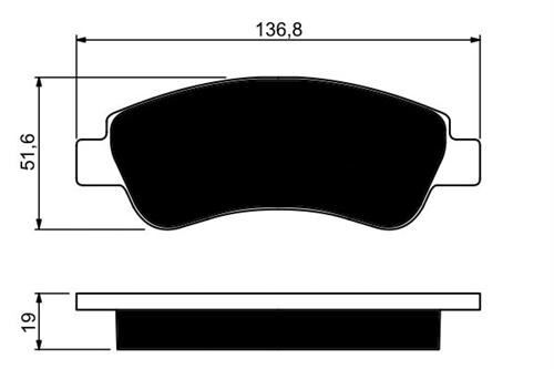 ÖN FREN BALATASI CORSA F 19> CROSSLAND 17> C...