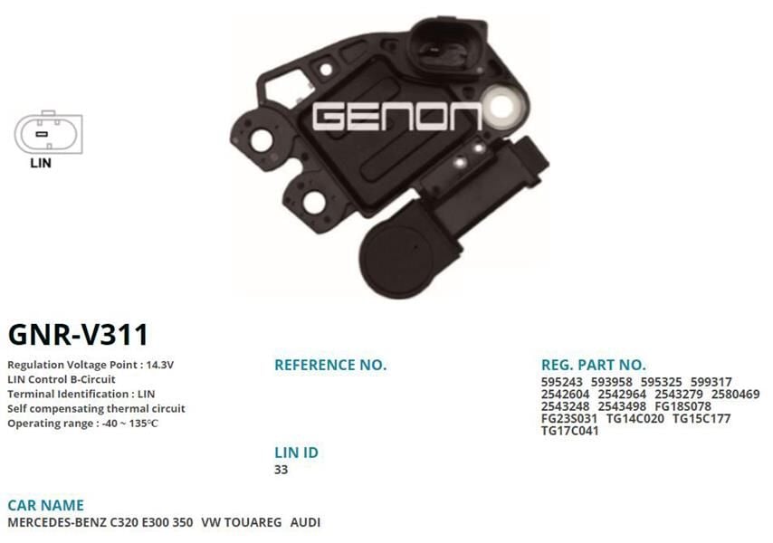 12V MERCEDES BENZ C320-E300-SPRINTER-VITO/ VW TOUA...