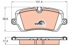 FREN BALATASI ARKA LAND ROVER DEFENDER L663 DISCOV...