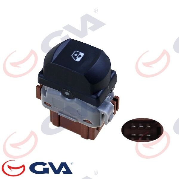 CAM AÇMA ANAHTARI MEGANE II ÖN SAĞ (TEKLİ - YOLCU)