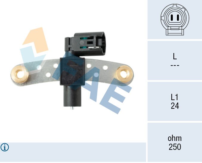 KRANK MIL SENSORU CLIO KANGOO MEGANE LAGUNA 1.4 16...