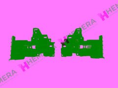 TAMPON KÖŞE BRAKETİ ÖN SET RENAULT CLIO IV 2017-2...