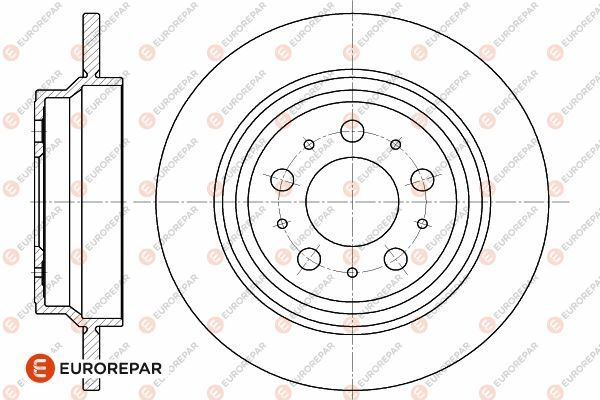 FREN DISKI ARKA TAKIM VOLVO S60 S80 V60 00-