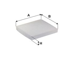 KABİN FİLTRESİ AUDİ A1 (8X) A2 (8Z0) SEAT CORDOBA ...