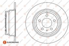 FREN DISKI ARKA VOLVO C70 S70 V70 95-