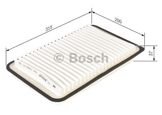HAVA FILTRESI MAZDA 3  04-14 / MAZDA 2 03-07