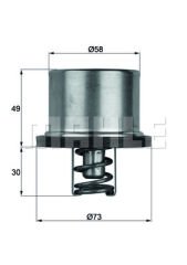 TERMOSTAT [75°C] VOLVO F10 10.260 82-85