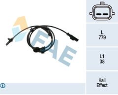 ABS SENSÖRÜ RENAULT ÖN SAĞ-SOL MASTER III 2.3 DCİ ...
