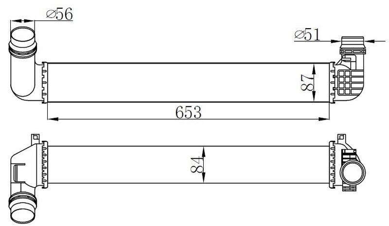 TURBO RADYATÖRÜ (INTERCOOLER) FLUENCE 10> 1.5DC...