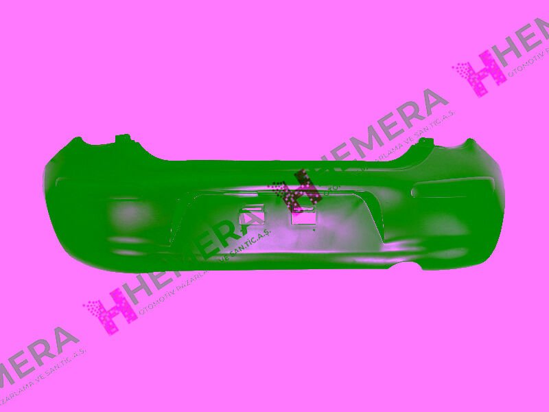 TAMPON ARKA SENSÖRSÜZ ASTARSIZ NISSAN MICRA 2010-...