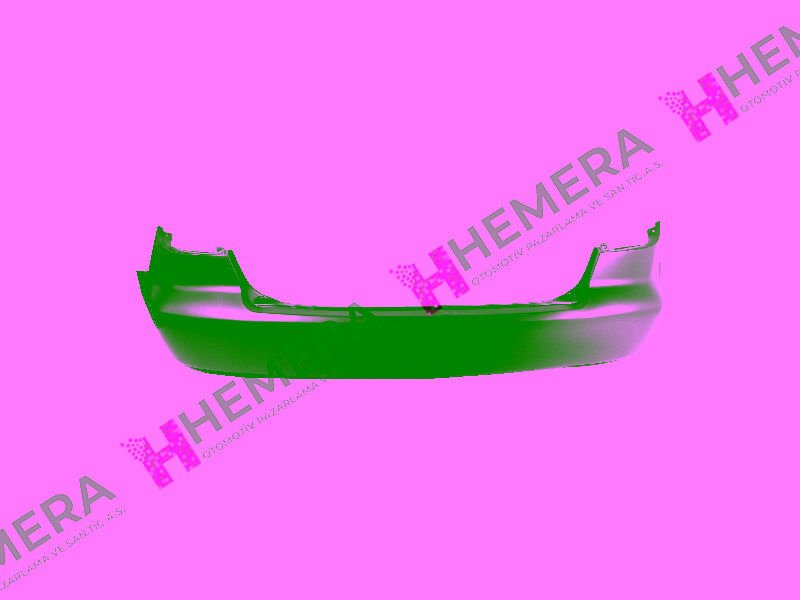 TAMPON ARKA SENSÖRSÜZ SİYAH MAZDA MAZDA 6 2004-20...