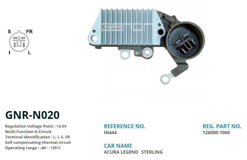 12V HONDA ACCORD 4 FIS 63.5mm (L I S FR)