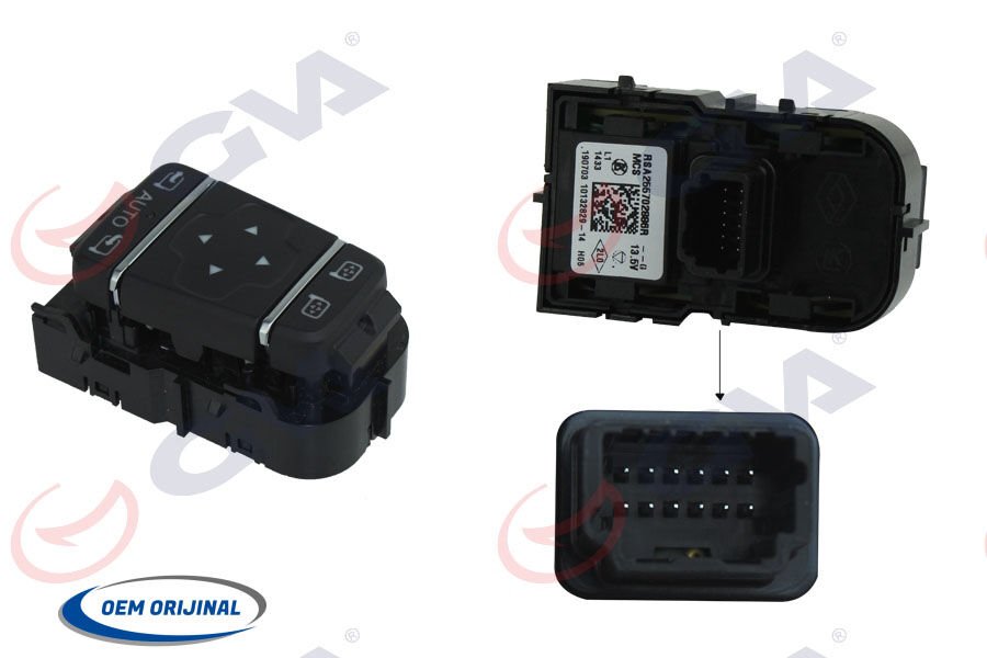 AYNA AYAR DÜĞMESİ CLIO 4 (OTOMATİK KATLAMALI)