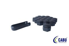 BİJON KAPAĞI (SİYAH)22X21mm INSIGNIA - A (20 ADET ...