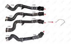 TURBOSARJ BORU SEGMANI RENAULT CLIO IV-CAPTUR-LOGA...