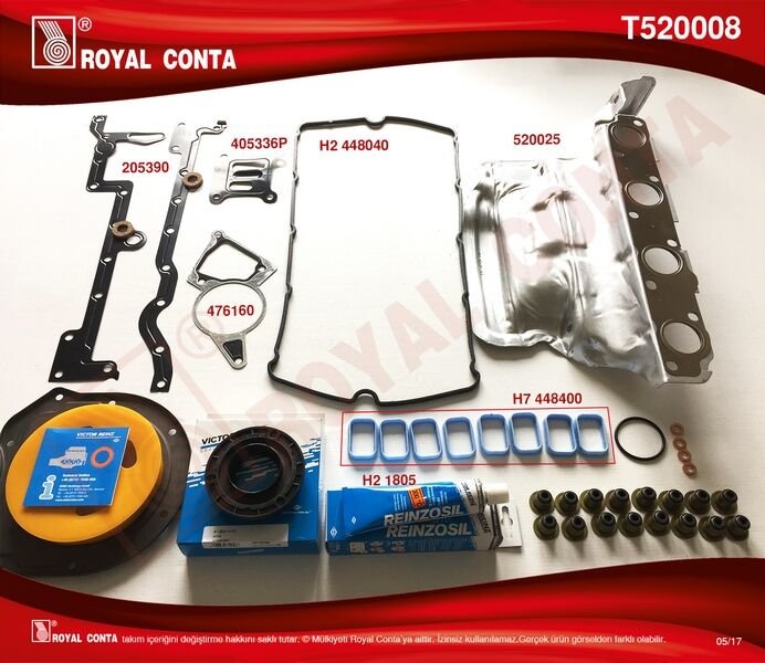 MOTOR TAKIM CONTA (REINZ KEÇELİ&S.LASTİKLİ) C.(SKC...